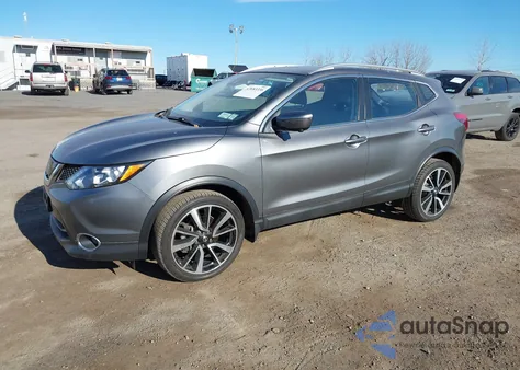 2017 Nissan Rogue Sport Sl из США, поврежденный, VIN JN1BJ1CP6HW023721